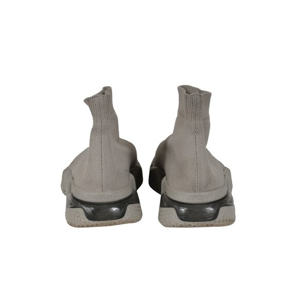 Balenciaga Womens Speed Sock Runner EU 37 US 7 Nude Gray Trainers Sneakers - Picture 6 of 11